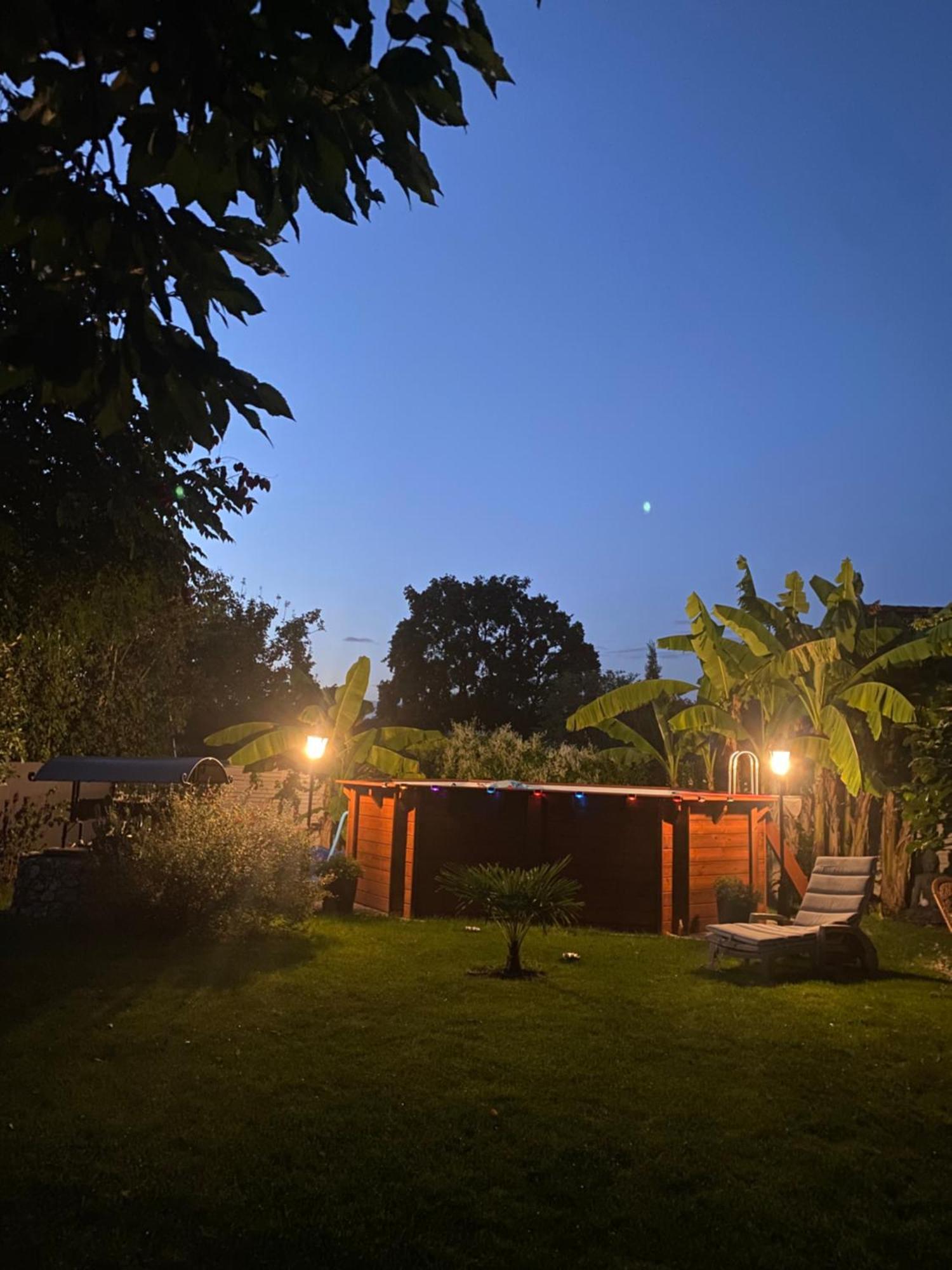 Gite En Pierre Le Paradis Parc Cloture Jacuzzi 5 Places Piscine Au Perigord Pourpre 9Km De Bergerac Saint-Aubin-de-Lanquais Eksteriør bilde